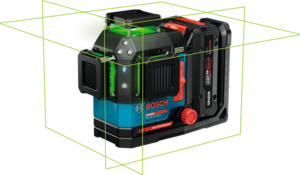 Bosch ristjoonlaser GLL 18V-120-33 CG L-Boxx соло