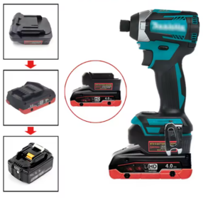 Адаптер аккумулятора 18 В Аккумулятор Metabo для инструмента Makita MTB18MKT