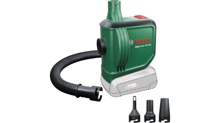 Аккумуляторный насос Bosch Green EasyInflate 18V-500 л/мин