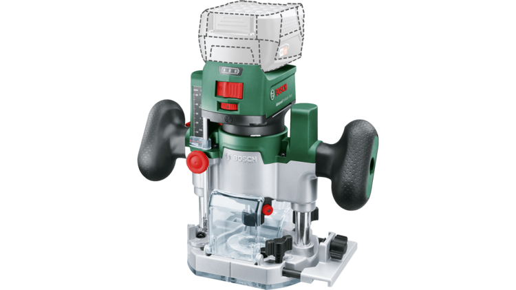 Bosch Green аккумуляторный кромочный фрезерный комплект AdvancedTrimRouter 18V-8