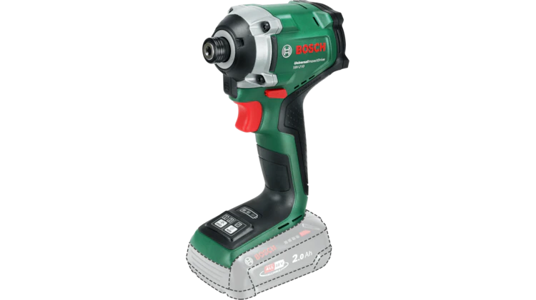 Bosch Green аккумуляторный ударный шуруповёрт UniversalImpactDrive 18V, 210 Nm