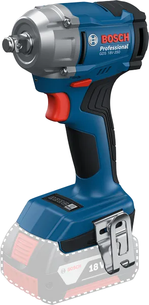 Аккумуляторный ударный гайковёрт Bosch GDS 18V-350 Solo
