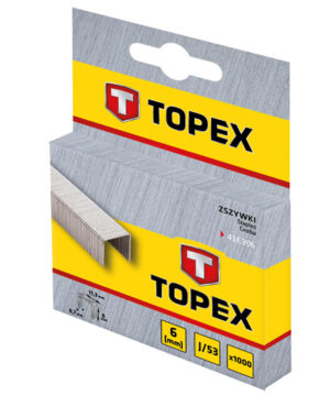 Скобы 53/10 мм (1000 шт./уп.) Topex