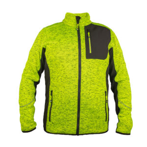 Вязаная сигнальная куртка HW River Hi-Vis, жёлтая