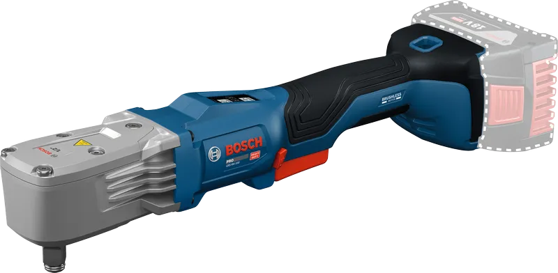 Аккумуляторный ударный гайковёрт Bosch PRO 18V, крутящий момент при затяжке 330 Н·м и при откручивании 500 Н·м