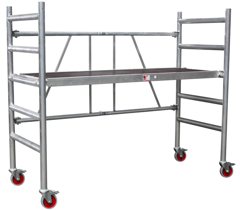 Вешалка для картин Jumbo алюминиевая навесная рама на колесах 178SK 178x74x180 см