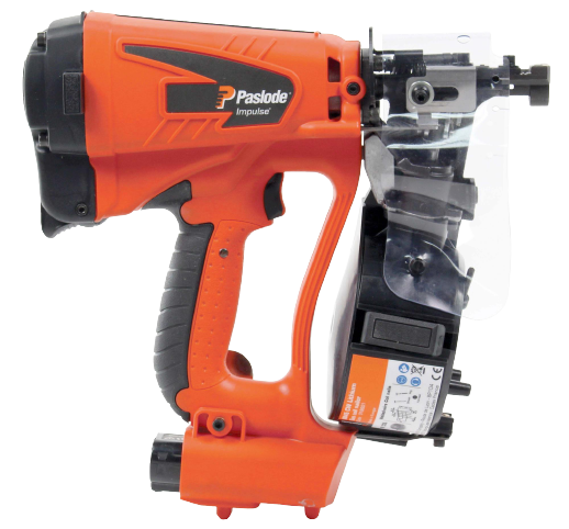 Paslode IM45CW аккумулятор+газовый картонный пистолет для гвоздей в проволочной сетке для роликовых гвоздей 22-35 мм
