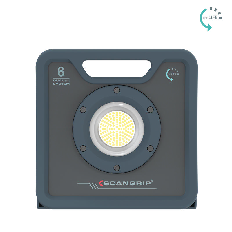 Светильник Scangrip 2в1 NOVA 6 C+R 6000 люмен, IP67