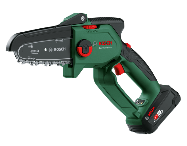 Бензопила Bosch Green EasyChain18V-15-7,1х2,5Ач+зарядное устройство