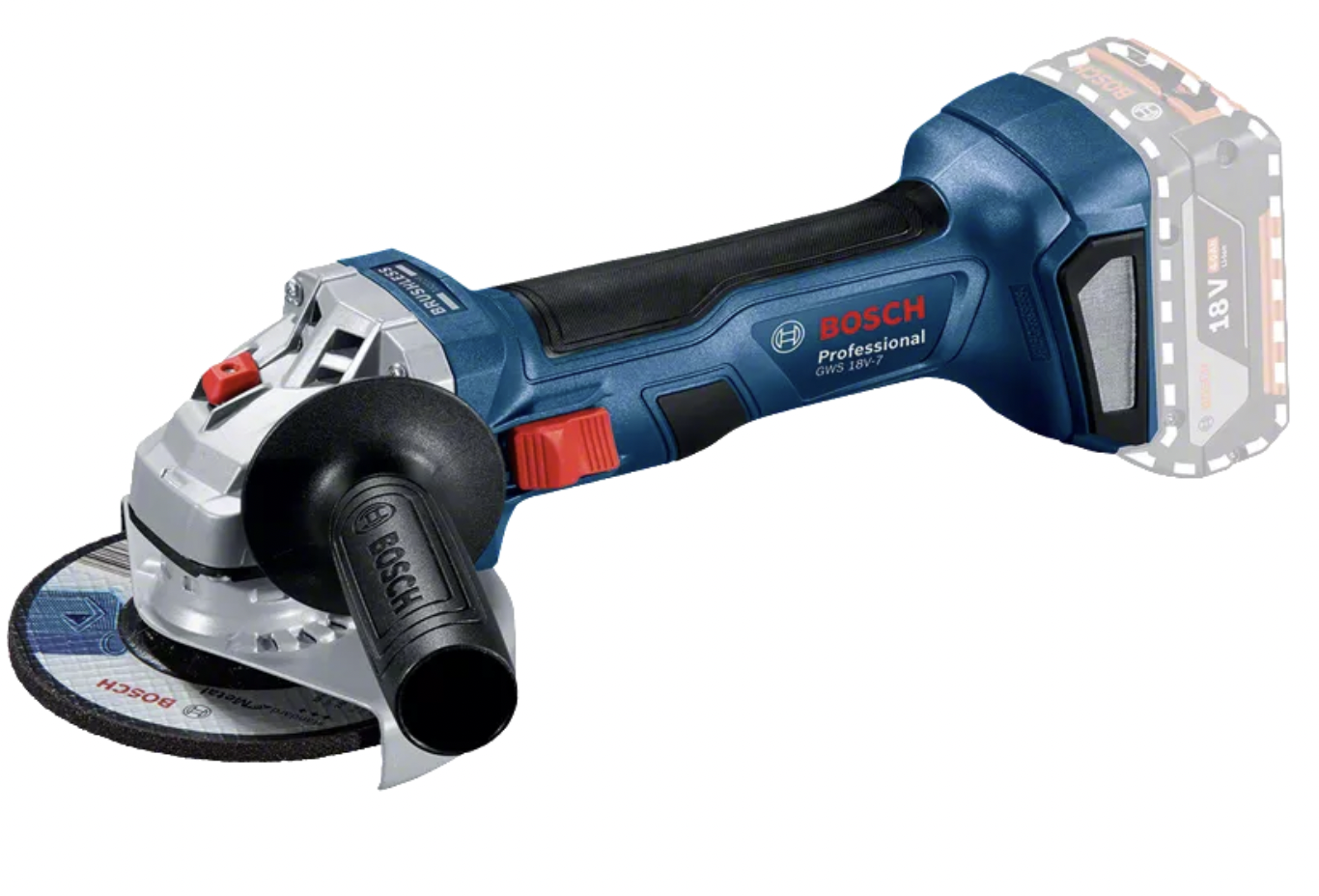 Зарядное устройство Bosch GWS 18V - 7 (картонная коробка) [3601JH9001]