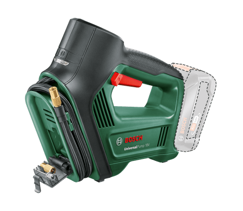 Akurehvipump Bosch Green UniversalPump 18V 30 л мин. 10,3 бар