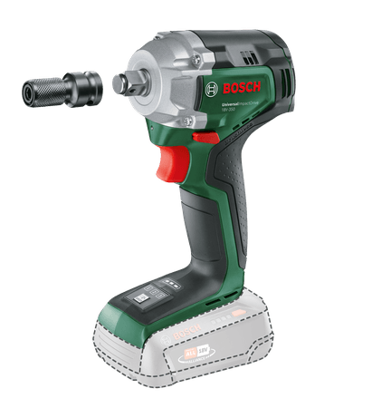 Akulöökkruvikeeraja Bosch Green UniversalImpactDrive 18V-350 соло