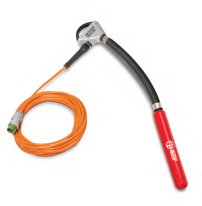Hervisa Perles Ergo 525 Ручка 52 мм 0,7 м x 15 м 42 В/200 Гц 3-фазный вибратор для бетона