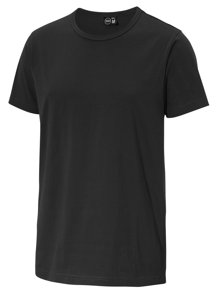 Футболка 1832 черная 100% хлопок