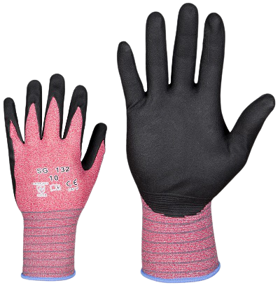 Üliõhukesed ja tundlikud vahtnitriilkattega kindad