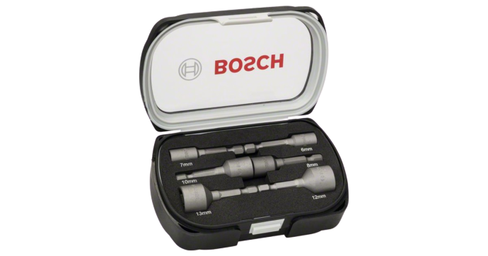 Bosch 6-osaline otsvõtmete komplekt 50mm;6,7,8,10,12,13mm