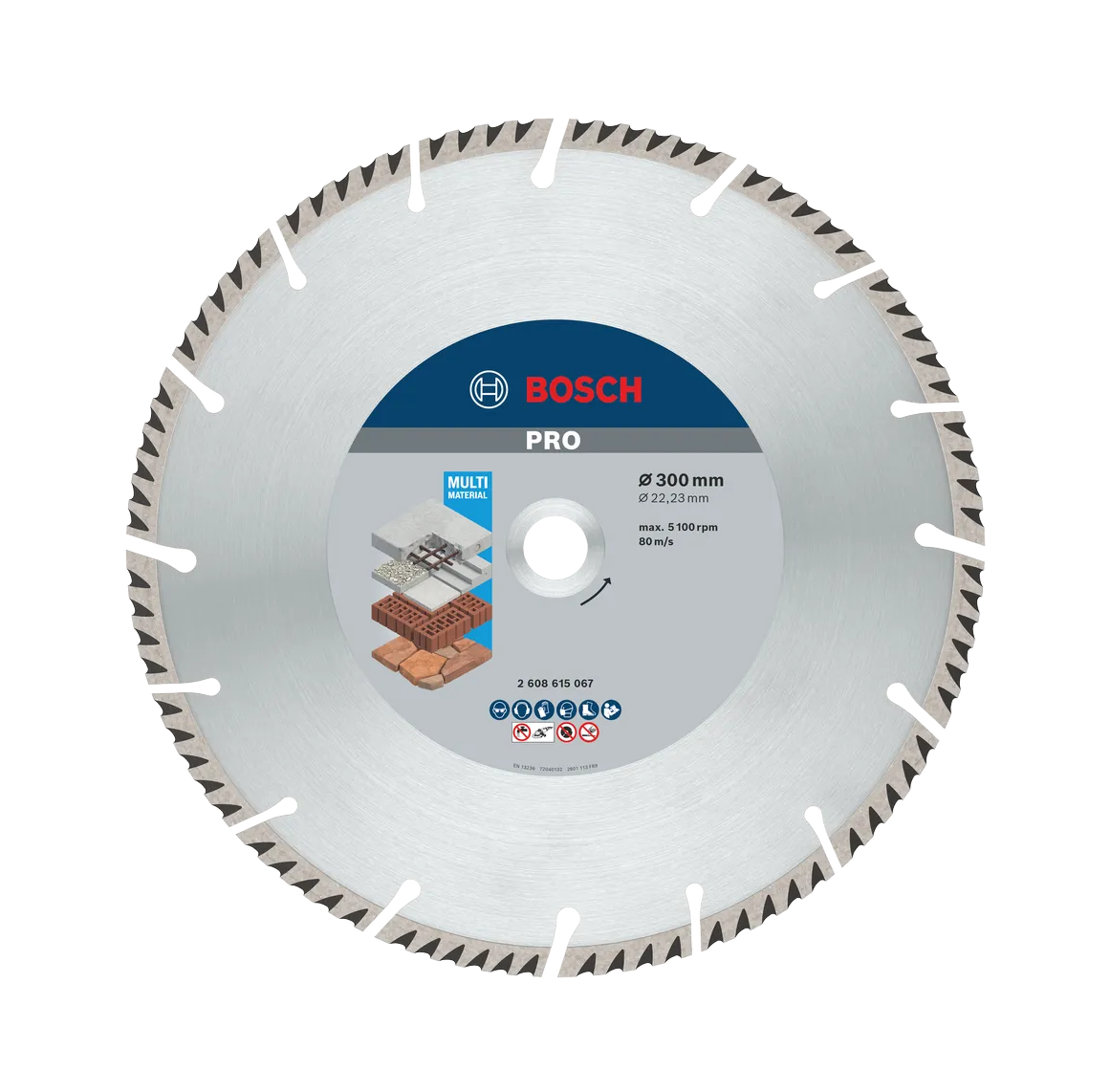 Bosch Universal Teemantlõikeketas 300 x 22,23 мм 1 шт.
