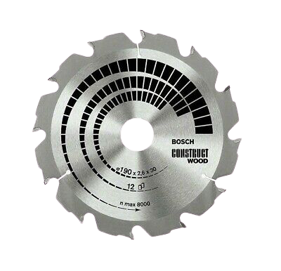 Bosch saeketas ´Construct Wood´ Ø 190 x 30 mm