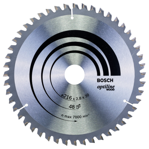 Bosch saeketas ´Optiline Wood´ Ø 216 x 30 mm (48 hammast)