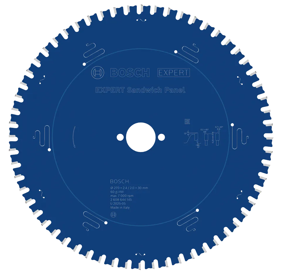 Сэндвич-панель Bosch saeketas Expert 270x30/2,4 x 60, гамач