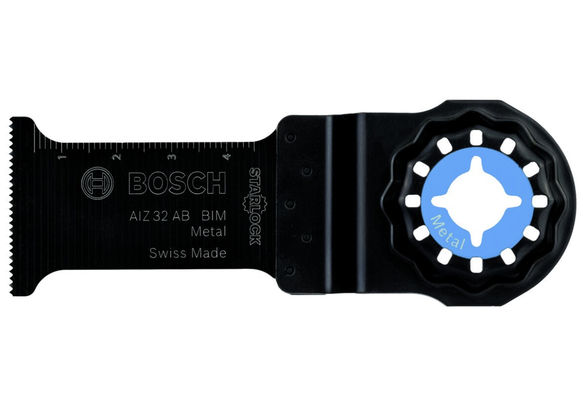 Универсальный инструмент GOP, полотно по металлу Bosch BIM "Metal" AIZ AB 32 х 30мм (5шт/упак.)