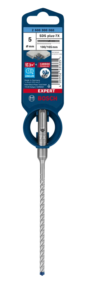 Bosch SDS plus-7X LongLife пуур 5х100/165 мм 30-ст 1 тк
