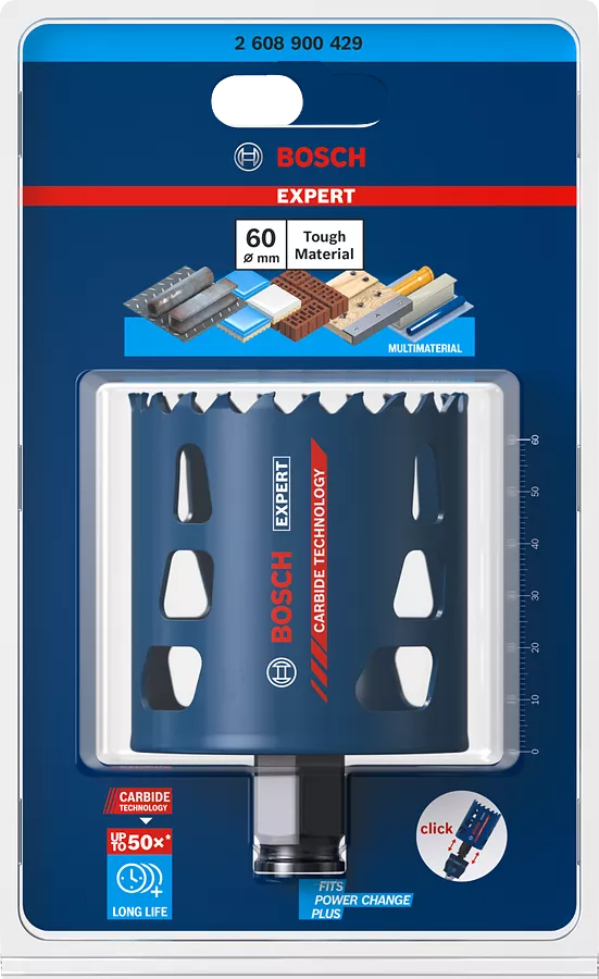 Bosch Expert Tough Material LongLife augusaag 60x60 мм