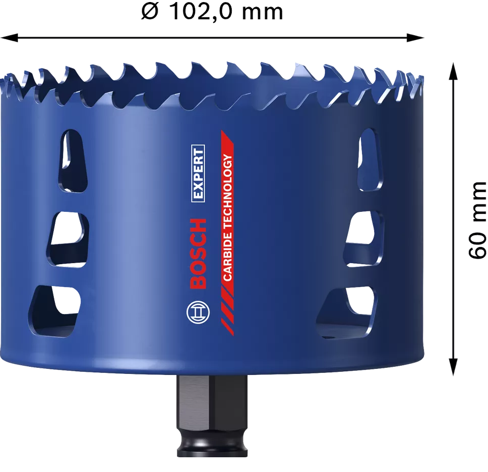 Bosch Expert Tough Material LongLife augusaag 102x60 мм