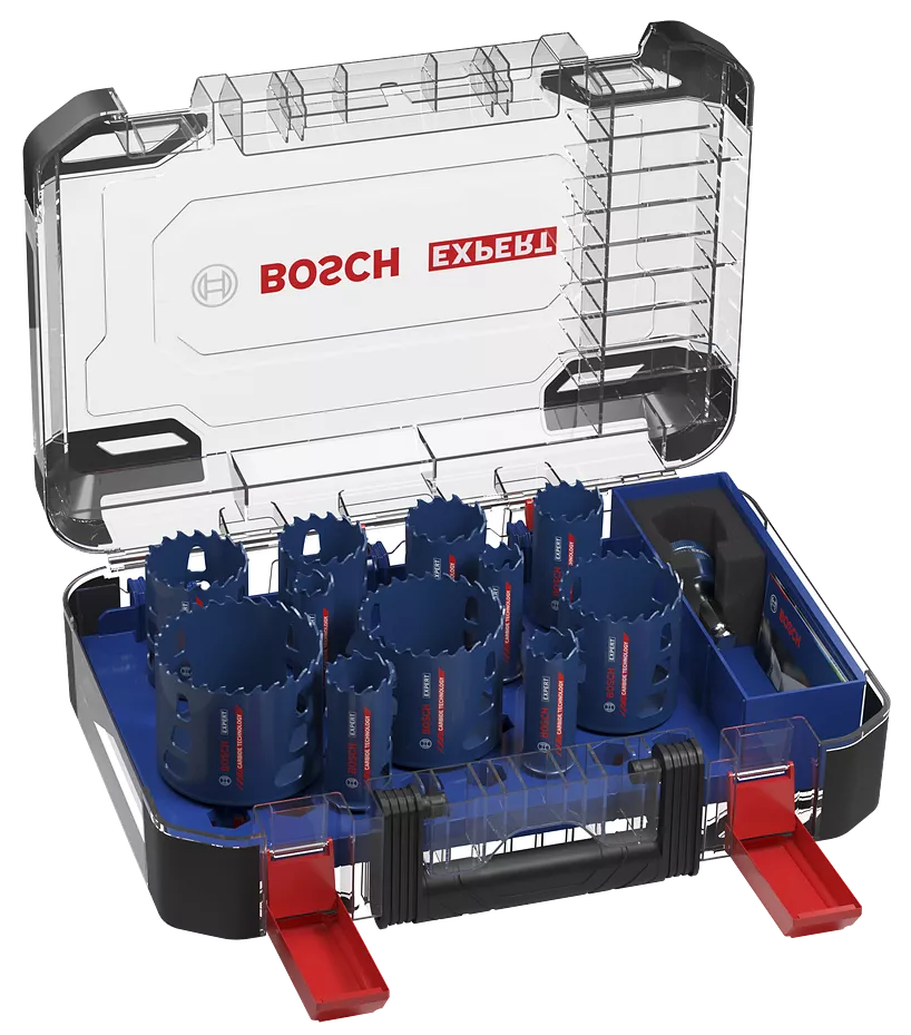 Набор кольцевых пил Bosch Expert Tough Material LongLife из 14 деталей