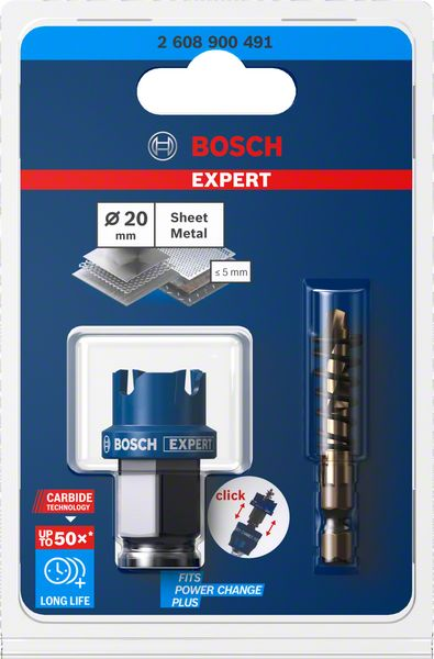 Твердосплавный листовой металл Bosch Expert LongLife augusaag 20 мм