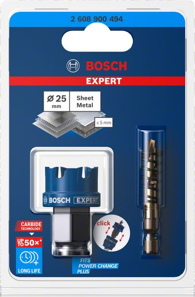 Твердосплавный листовой металл Bosch Expert LongLife augusaag 25 мм