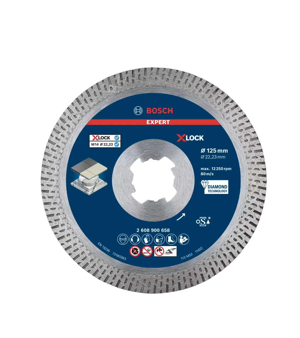 Bosch Expert teemantketas керамика/клинкер *** Ø 125 x 1,6 x 22,23