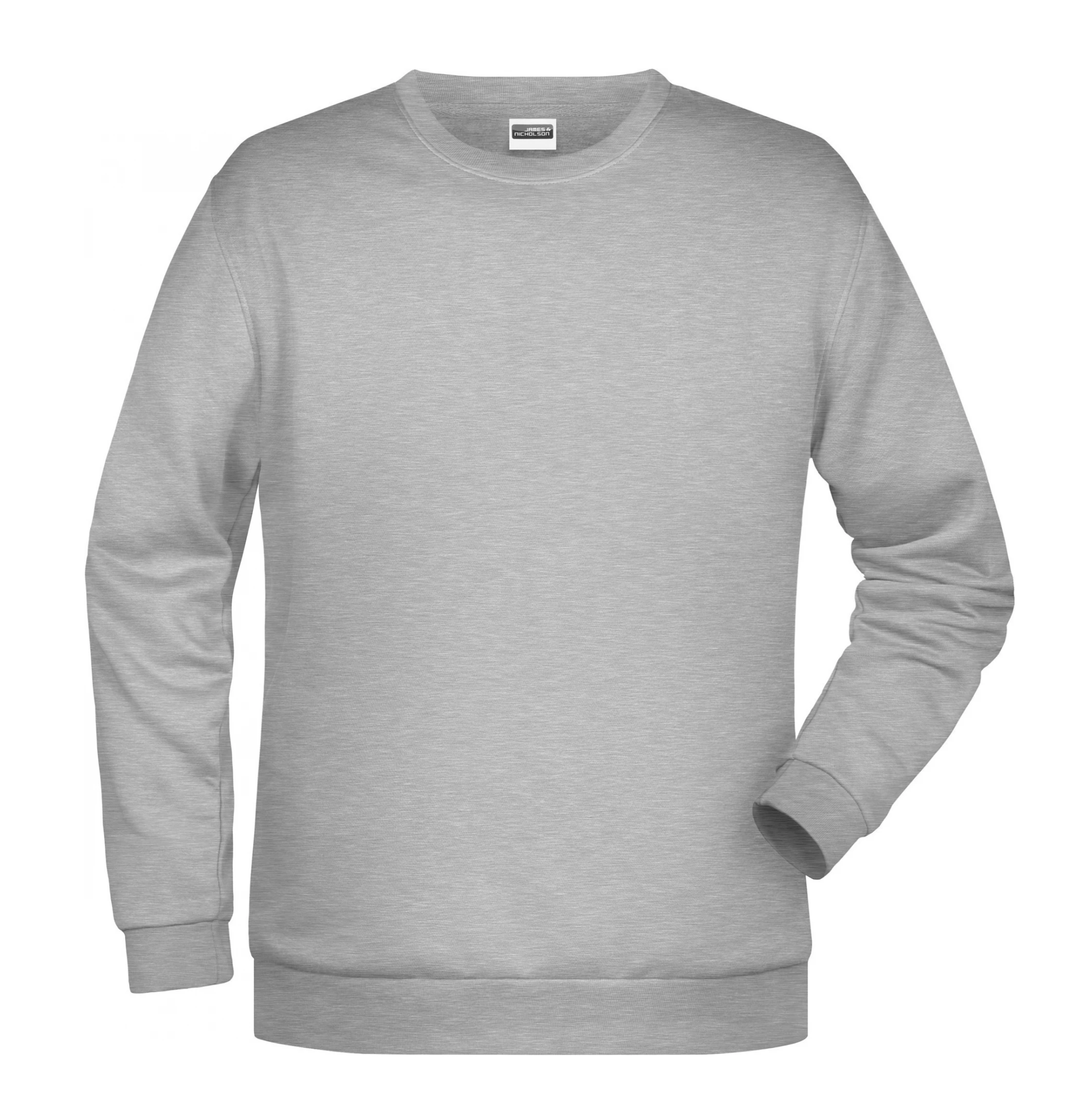 Джемпер с круглым вырезом James & Nickolson Серый (Рождество)