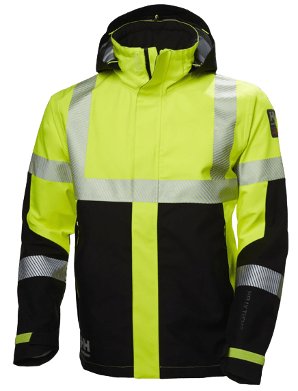 Helly Hansen ICU Shell koorikjope HI-VIS kollane/must