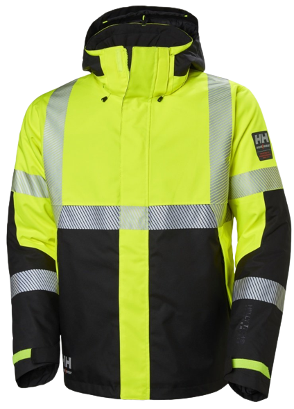 Helly Hansen ICU talvejope HI-VIS, kollane/must