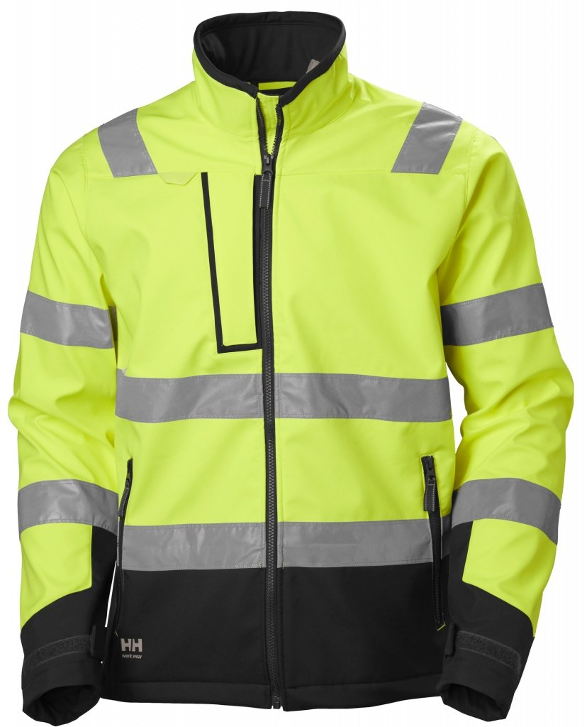 Куртка софтшел Helly Hansen ALNA 2.0 ВИЧIS kl2, желтый/черный