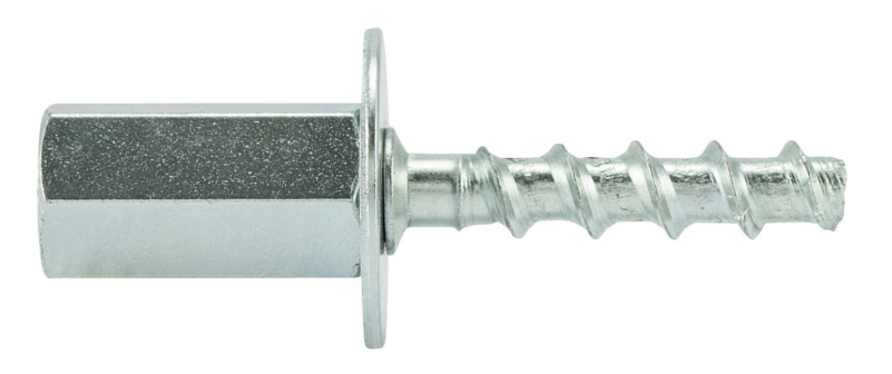 Шуруп по бетону прочный TSM-IM ZN 6X35 с внутренней резьбой М8/М10 (50 шт/коробка)