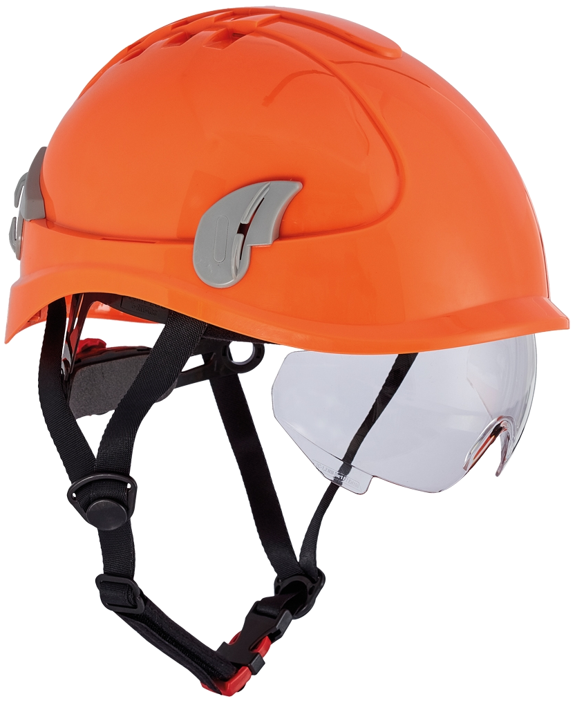 Cerva Alpinworker kaitsekiiver prillidega  HV oranž