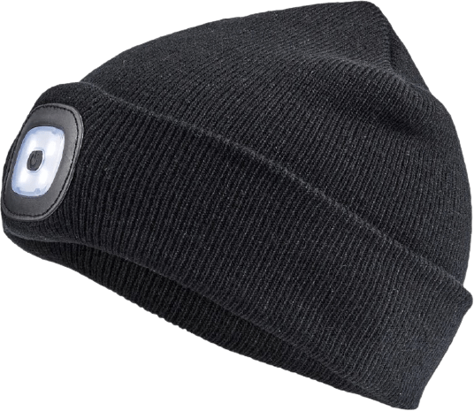 Cerva Deel Led müts laetav must