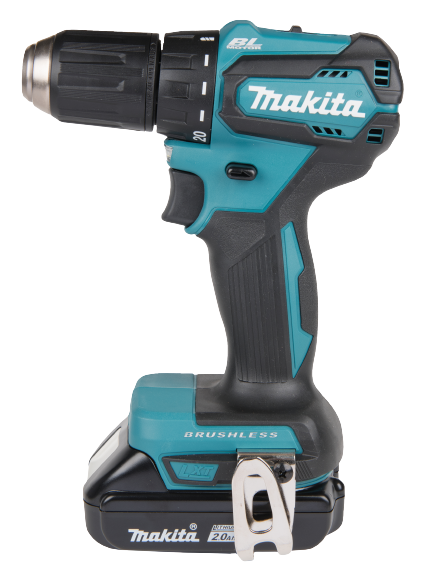 Komplekt Akutrell Makita DDF483RAJ + 2x 18V 2.0Ah akud ja akulaadija DC18RC