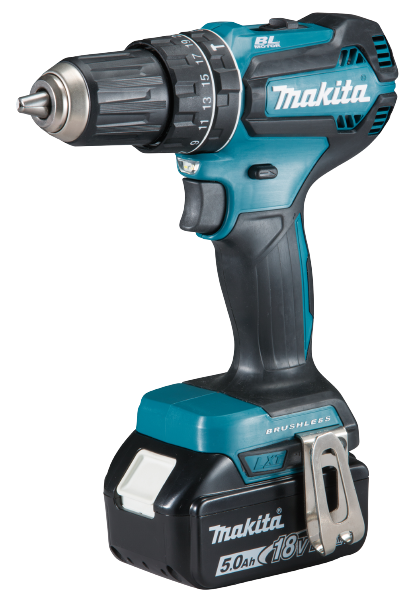 Komplekt Akulööktrell Makita DHP485RTJ + 2x 18V 5.0Ah akud ja akulaadija DC18RC