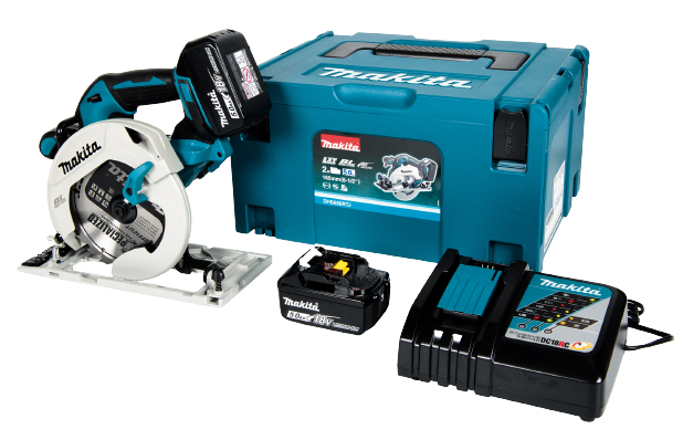 Akuketassaag Makita DHS680RTJ + 2x 18V 5.0Ah + akulaadija DC18RC