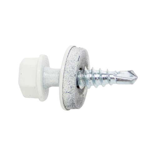 Fixmaster katusekruvi puurotsaga, helehall 4,8x28 (250tk/karp)