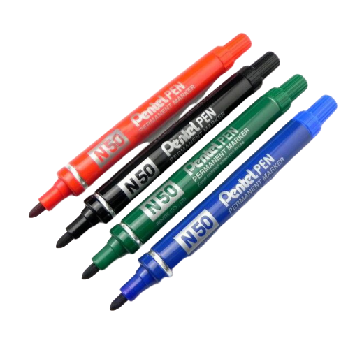Pentel marker, N50 kooniline 4,3mm 12/480, ROHELINE