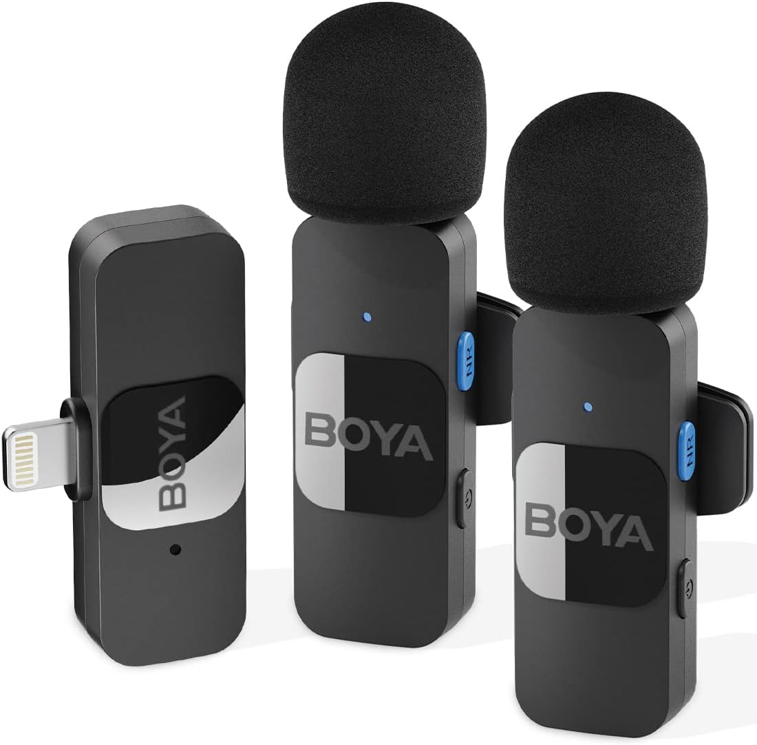 Микрофон Boya juhtmevaba BY-V2 Lightning (Iphonele)