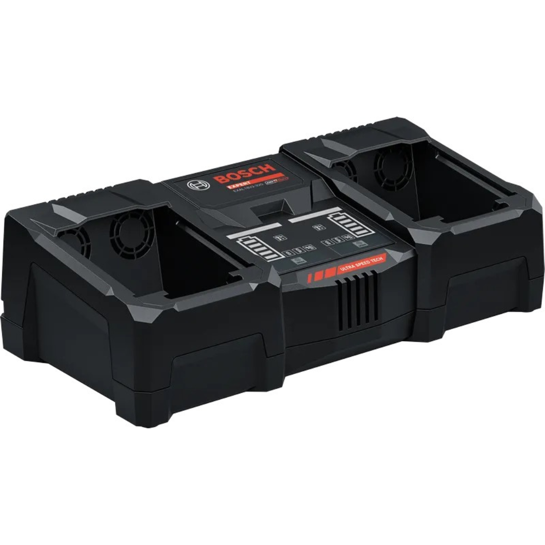 Холодостойкое сверхбыстрое двойное зарядное устройство Bosch EXPERT EXAL18V2-320 от -10 °C до +55 °C
