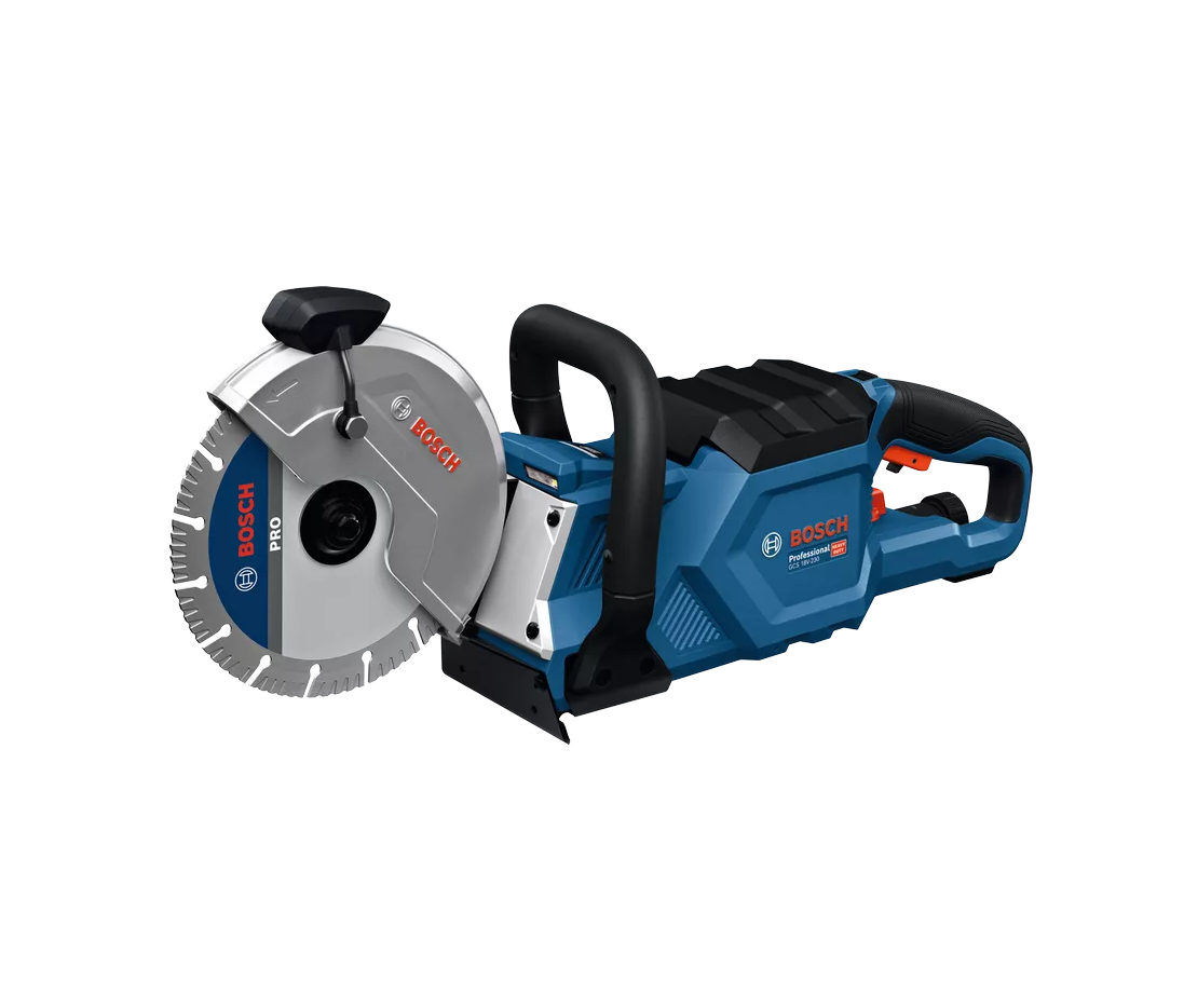 Аккумуляторная дисковая пила-алмазная пила Bosch GCS 18V-230, глубина пропила 83 мм, 5,35 кг