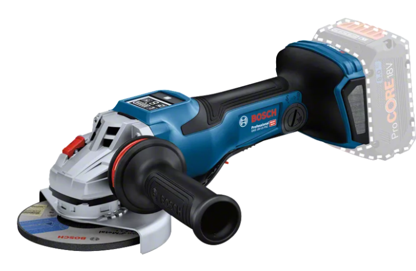 Akuketaslõikur Bosch BiTurbo GWS 18V-15 PSC 3400-9800 min-1