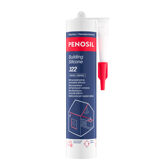 Penosil Building Silicone 322 прозрачный 600мл