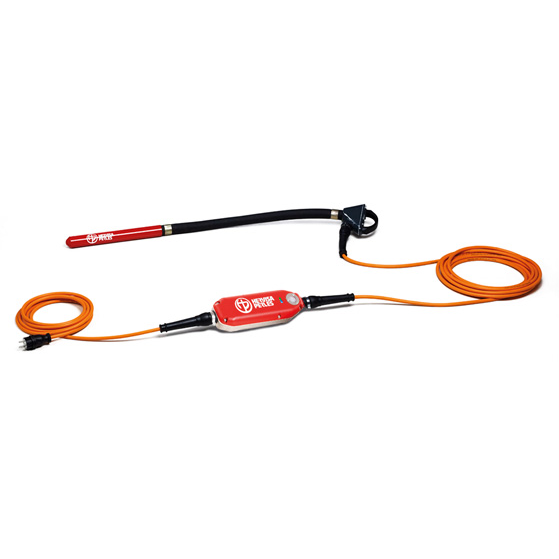 Kõrgsagedus betoonivibraator Hervisa Perles T-Ergo Plus 42 mm 0,7 m x 15 m Led Indicator